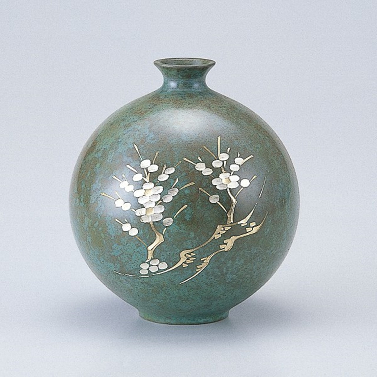 花器花瓶玉寿梅高冈铜器金属工艺品– Takumi Japan