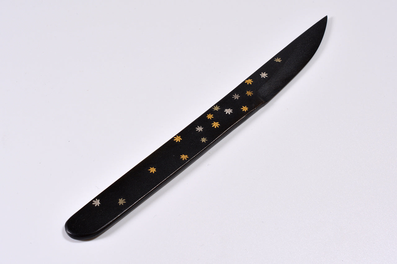 Stationery, Paper knife, Maple - Yoku Aso, Higo inlays, Metalwork – Takumi  Japan