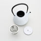 Tea supplies, Kyusu teapot, Nambu shape, Arare, 0.4L White silver - Nambu ironware, Metalwork