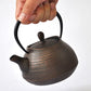 Tea supplies, Tea pot, Brush mark, 0.4L, Copper black - Nambu ironware, Metalwork