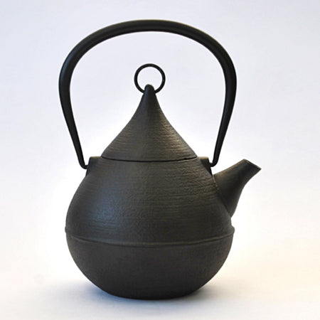 Tea supplies, Iron kettle, Droplet, 0.65L - Nambu ironware, Metalwork, Designed by Yoshitaka Nakamura