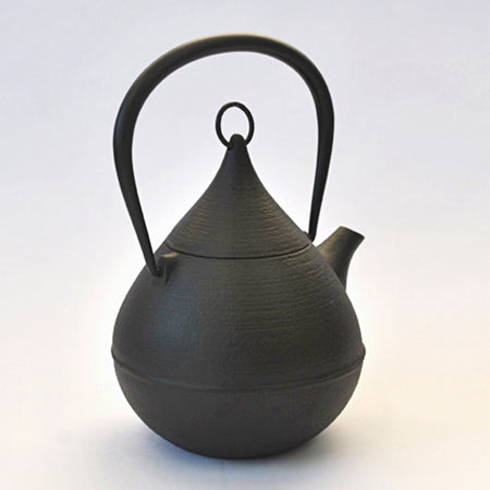 Tea supplies, Iron kettle, Droplet, 0.65L - Nambu ironware, Metalwork, Designed by Yoshitaka Nakamura
