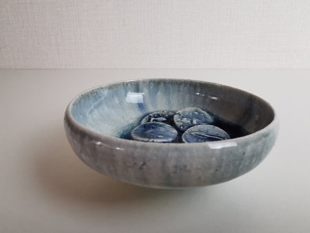 Drinkware, Sakazuki cup (Roman Coin), Ofuke, with wooden box - Makoto Yamaguchi, Seto ware, Ceramics