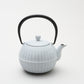 Tea supplies, Kyusu teapot, Yuzukiku, 0.4L White - Nambu ironware, Metalwork