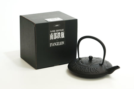 茶具 「铁壶 EVANGELION 0.4L 新世纪福音战士联名作品」水泽铸物 南部铁器 金属工艺品