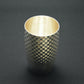 Drinkware, Checkered tumbler - Kenichiro Izumi, Tokyo silverware, Metalwork