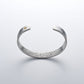 Jewelry, Heart Sutra bracelet, Roman alphabet, Small -Kenichiro Izumi, Tokyo silverware, Metalwork