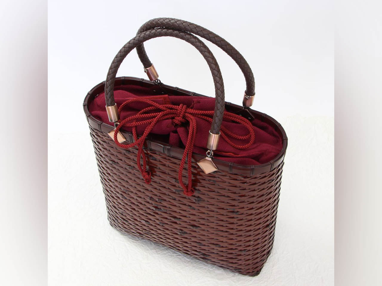 Japanese bamboo picnic basket reborn as handbag | Woodworking Network