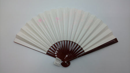 Japanese style accessories, Fan, 35 ribs, Cherry blossom - Kyoto folding fans