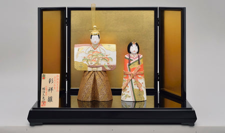 Ornament, Standing hina doll Saisho - Toukou Kakinuma, Edo kimekomi dolls