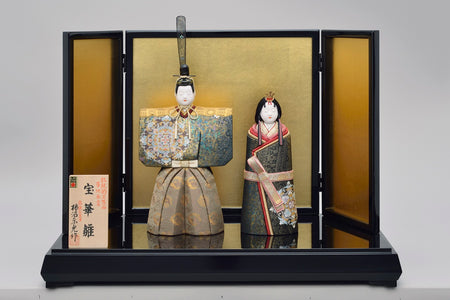 Ornament, Standing hina doll Houka - Toukou Kakinuma, Edo kimekomi dolls