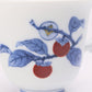 Cafe supplies, Coffee cup, Warped edge, Dyed persimmon - Kakiemon-kiln, Arita ware, Ceramics