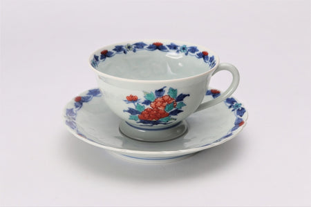 Tea supplies, Tea cup, Flower - Imaemon-kiln, Arita ware, Ceramics