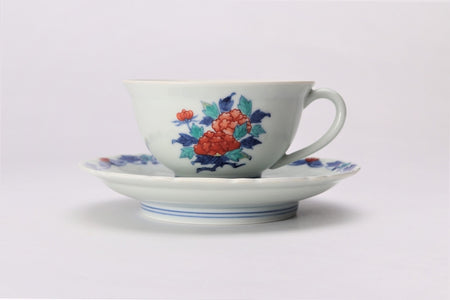 Tea supplies, Tea cup, Flower - Imaemon-kiln, Arita ware, Ceramics