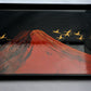 飾り 「飾り盆 富士山」 松田眞扶 越前漆器