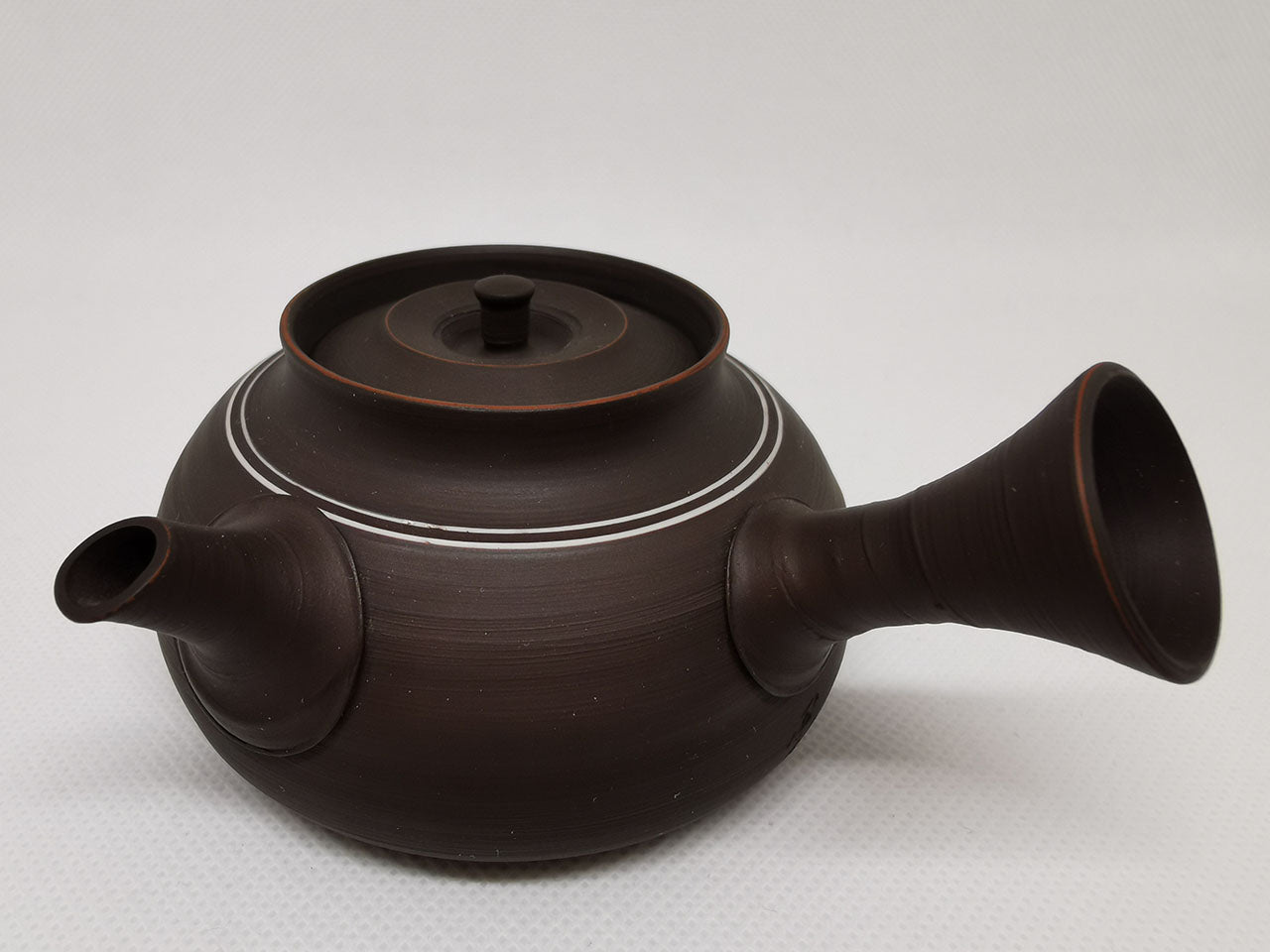 茶具 黑象嵌茶壺 村越風月 常滑燒 陶瓷器