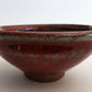 Drinkware, Large sake cup, Red colored, Tenmoku, Shallow type - Toshinori Munakata, Aizuhongo ware, Ceramics
