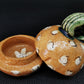 Tea ceremony utensils, Incense container, Narumioribe - Makoto Yamaguchi, Kasama ware, Ceramics