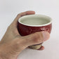 茶具 赤繪金彩茶杯 松本伴宏 信樂燒 陶瓷器