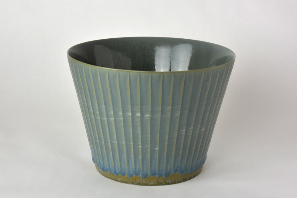 Flower vessel, Vase, Kneading technique - Tomoyuki Hoshino, Ceramics