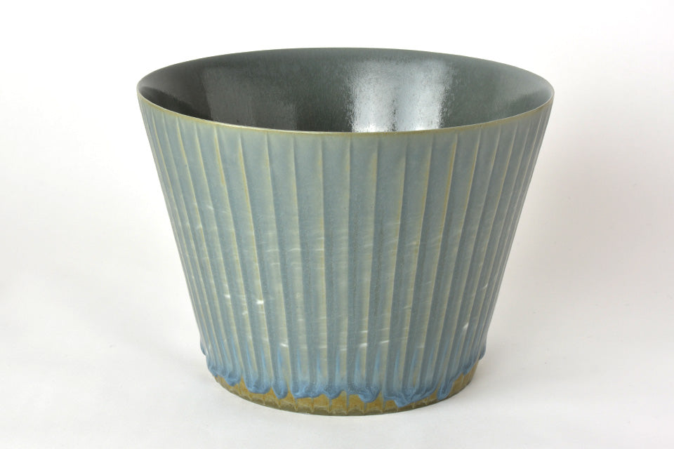 Flower vessel, Vase, Kneading technique - Tomoyuki Hoshino, Ceramics