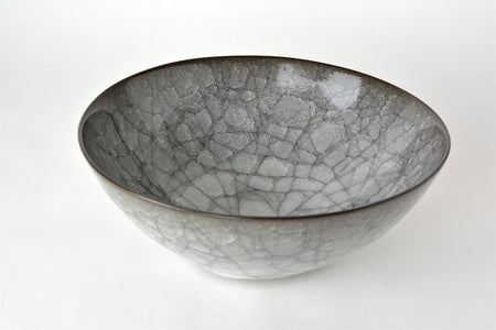 Table ware, Bowl, Ice cracks pattern - Takeshi Imaizumi, Tenmoku, Ceramics