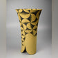 Flower vessel, Vase, Carbonized colored mud pottery - Satoshi Uetake, Kasama ware, Ceramics
