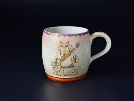 杯子 煉金術師馬克杯A 須藤忠隆 笠間燒 陶瓷器