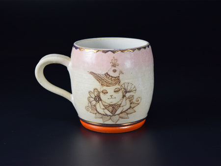 杯子 煉金術師馬克杯B 須藤忠隆 笠間燒 陶瓷器