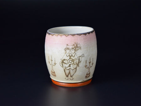 杯子 煉金術師水杯A 須藤忠隆 笠間燒 陶瓷器