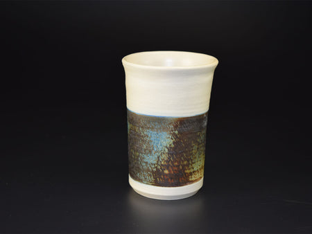 Drinkware, Cup, East wind - Shigeo Sudo, Kasama ware, Ceramics