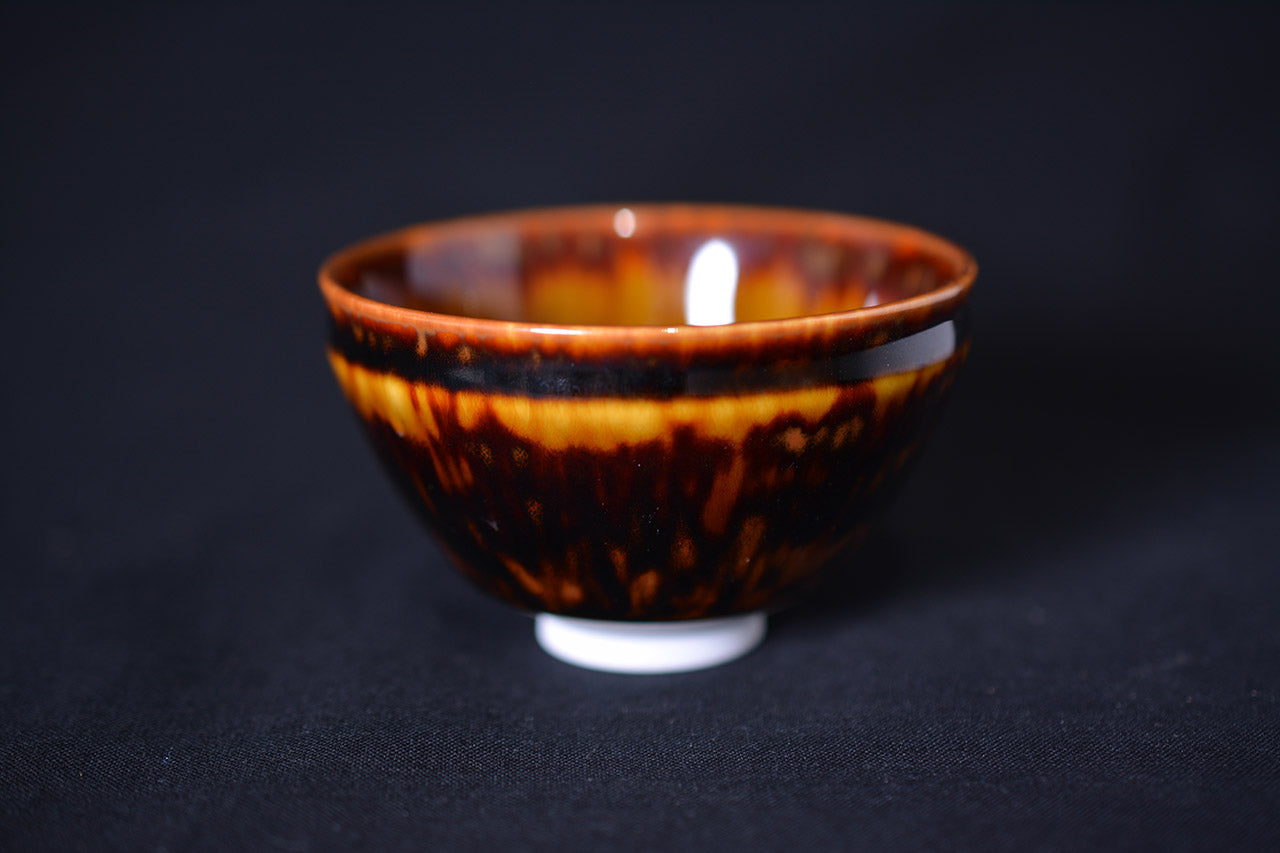 Drinking vessel, Large sake cup, Taihi, Tenmoku shape, tea cup - Shinemon-kiln, Arita ware, Ceramics