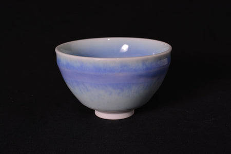 Drinking vessel, Large sake cup, Moon white, Tenmoku shape, tea cup - Shinemon-kiln, Arita ware, Ceramics