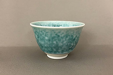 Drinking vessel, Mini sake cup, Jun ware, tea cup - Shinemon-kiln, Arita ware, Ceramics