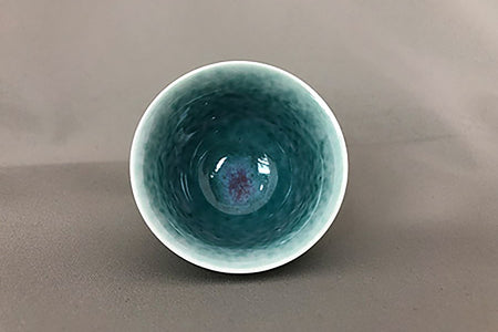 Drinking vessel, Mini sake cup, Jun ware, tea cup - Shinemon-kiln, Arita ware, Ceramics