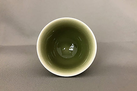 茶具 迷你茶盏 天龙寺 日本产手工茶杯 清酒杯 真右卫门窑 有田烧 陶瓷器