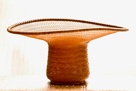 Flower vessel, Flower basket, Morning Glory - Ryuun Yamaguchi, Beppu bamboo crafts