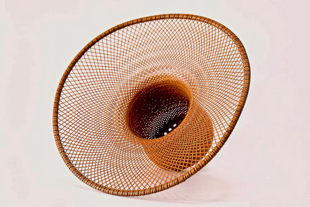 Flower vessel, Flower basket, Morning Glory - Ryuun Yamaguchi, Beppu bamboo crafts