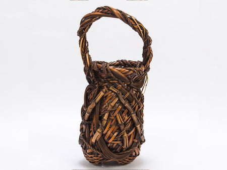 Flower vessel, Flower basket, Seimei - Shouhaku Yufu, Beppu bamboo crafts