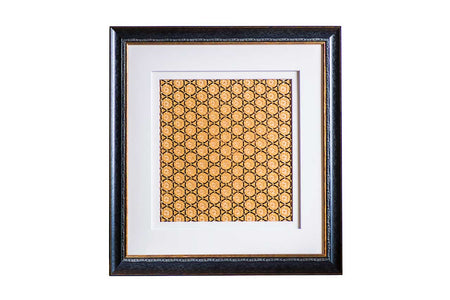 Ornament, Picture frame, Flower hexagonal weaved bamboo sheet - Yukinori Kouno, Beppu bamboo crafts
