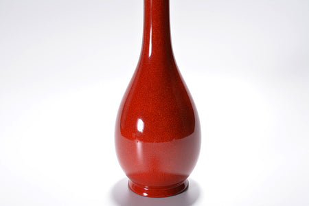 Flower vessel, Single flower vase, Nanako-nuri - Shigeru Suzuki, Tsugaru lacquerware