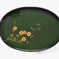 Table accessories, Tray, Nanako-nuri, Plum pattern - Katsuyoshi Shirakawa, Tsugaru lacquerware