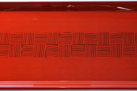 Table accessories, Tray, Long rectangular - Katsuyoshi Shirakawa, Tsugaru lacquerware