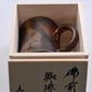 Drinkware, Dent mug with wooden box - Gorobee-kiln, Bizen ware, Ceramics