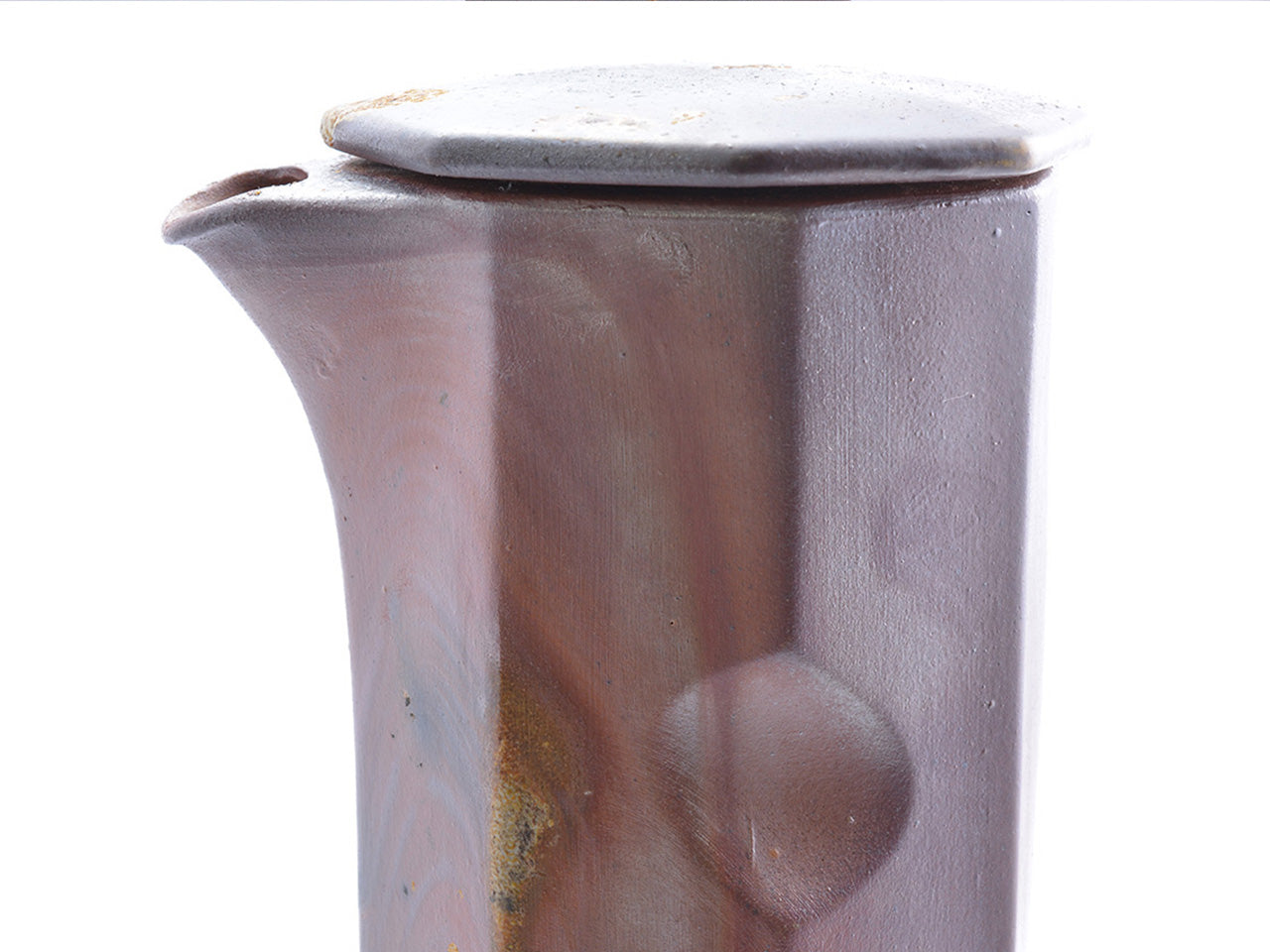 Table accessories, Pitcher, Chamfering Cylindrical shape - Gorobee-kiln, Bizen ware, Ceramics
