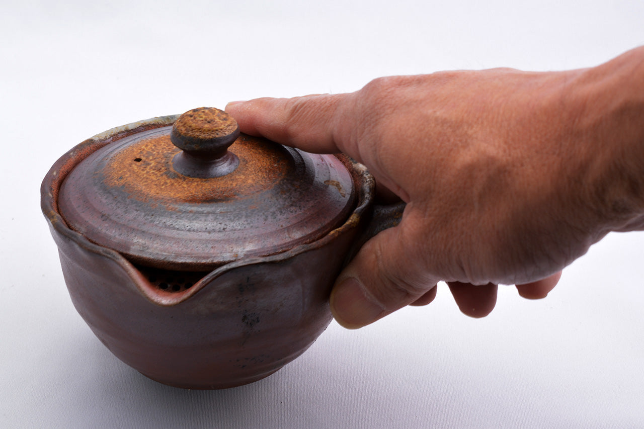 茶具茶壶八十八夜五郎边卫窑备前烧陶瓷器– Takumi Japan