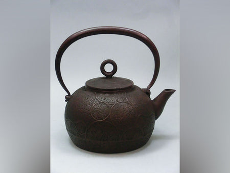 Tea supplies, Iron kettle, Ring, 1.3L - Kei Sato, Nambu ironware, Metalwork
