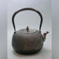 Tea supplies, Iron kettle, Iron sand Round shape, Nanbu arare, Medium, 1.4L - Kousei Oikawa, Nambu ironware, Metalwork