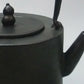 Tea supplies, Iron kettle, Fine thread, Cylindrical shape, Black, 0.8L - Ryo Murakami , Nambu ironware, Metalwork