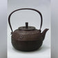 Tea supplies, Iron kettle, Chamfering Plum blossom, 1.6L - Kei Sato , Nambu ironware, Metalwork